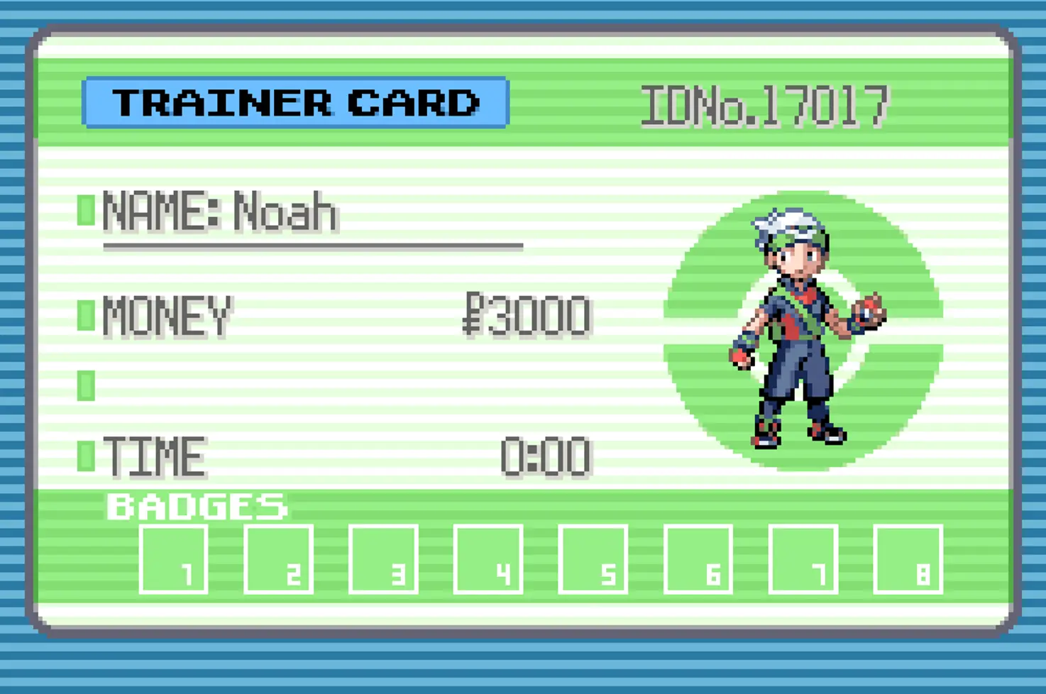 Trainer Card