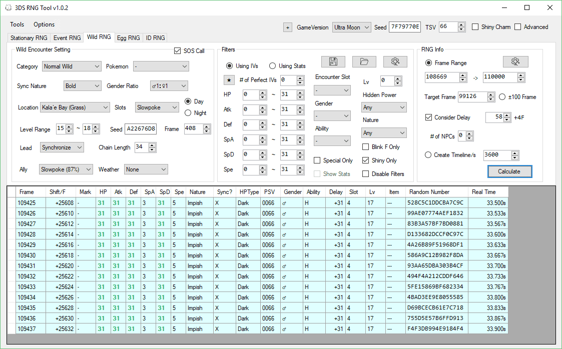 PCalc-USUM - The RNG Plugin for Ultra Sun and Ultra Moon, Page 7